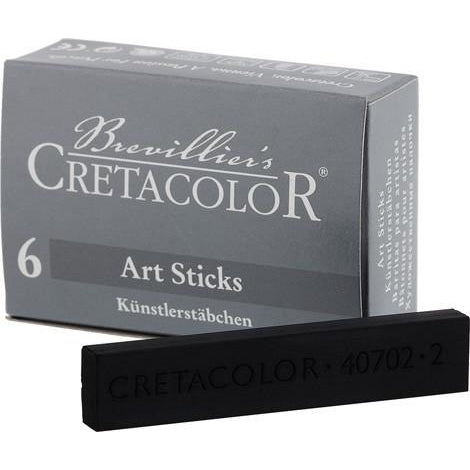 Cretacolor Sketching Coal Stick-Charcoal-Brush and Canvas