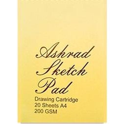 Ashrad Sketch Pad 200gsm-Sketch Pads-Brush and Canvas