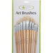 Prime Art Flat Hog 579 Brush Set of 12-Brush Sets-Brush and Canvas