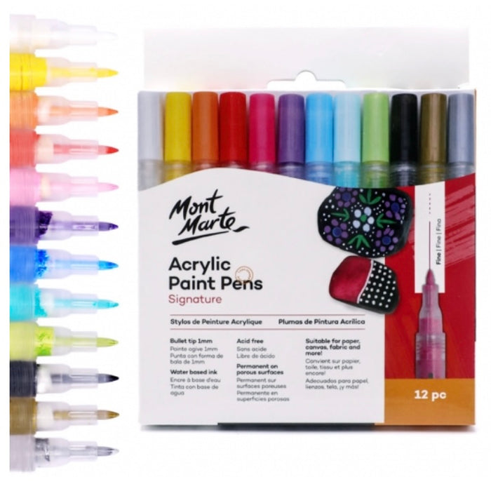 MONT MARTE Signature Acrylic Paint Pen Sets
