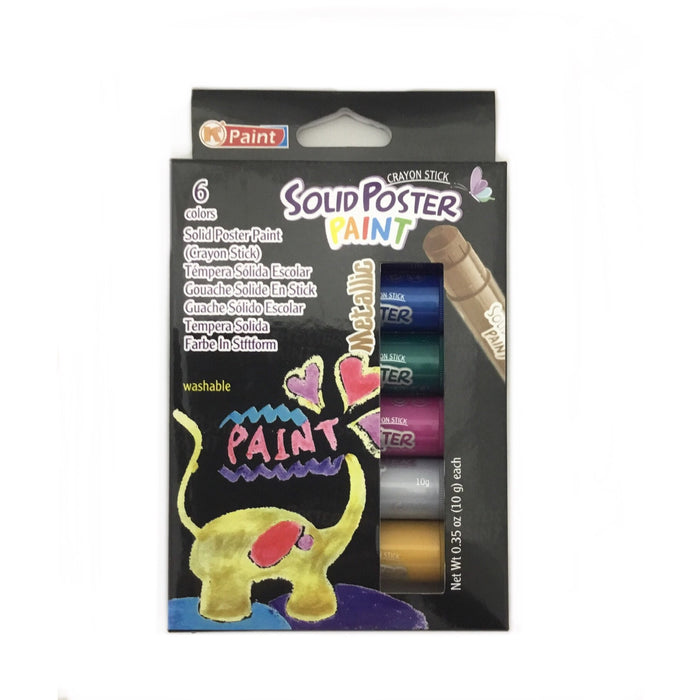 Solid Poster Paint Crayon Stick