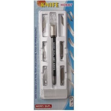 Mornsun Art knife set -7 blades-CUTTERS & CUTTING MATS-Brush and Canvas