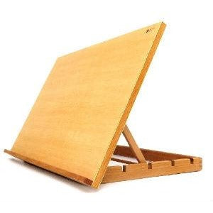 Wooden Watercolor Table Easel (EA16)-Easels-Brush and Canvas