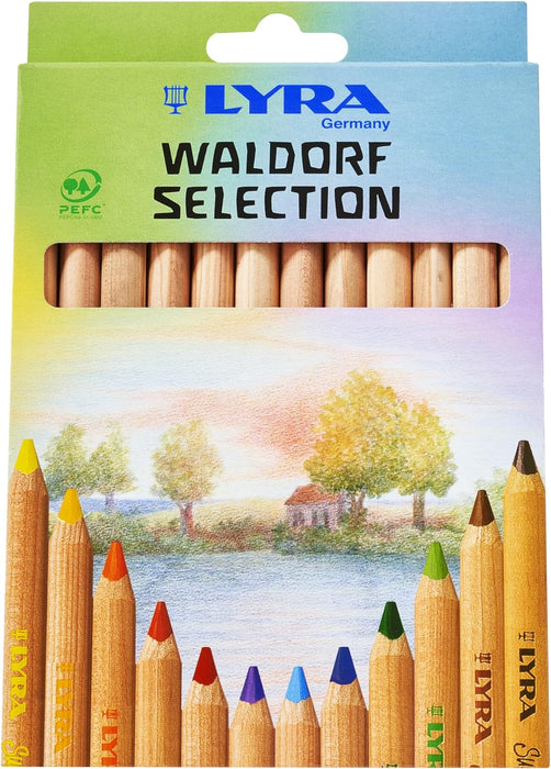 LYRA Super Ferby unlacquered Waldorf Selection 12pc