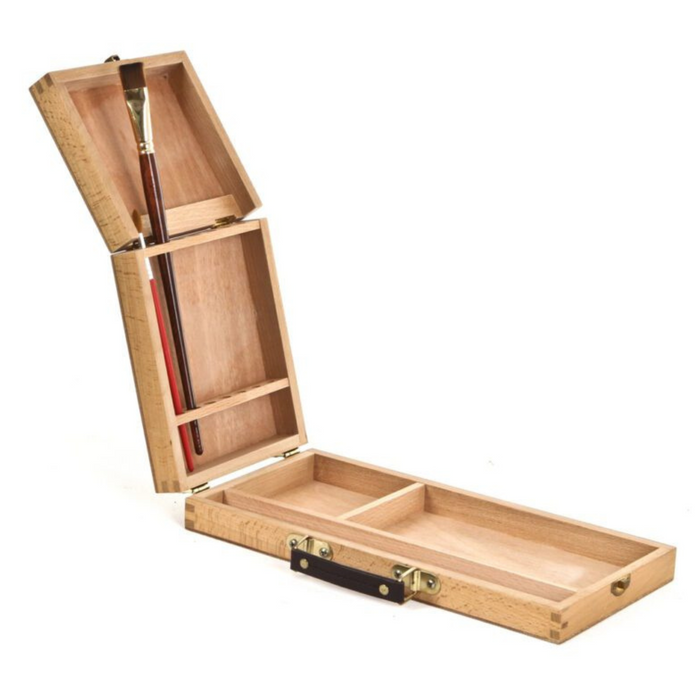 PRO-ART Wooden Brush Box