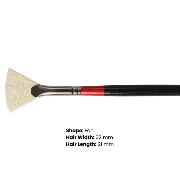 DALER-ROWNEY Georgian Brushes - Bristle Fan