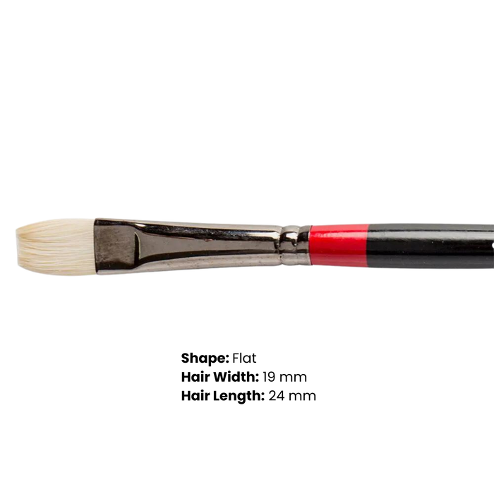 DALER-ROWNEY Georgian Brushes - Bristle Short Flat