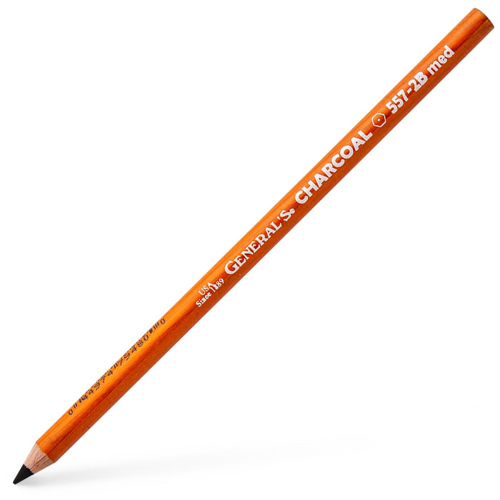 GENERAL'S PENCIL CO. Individual Charcoal Pencils