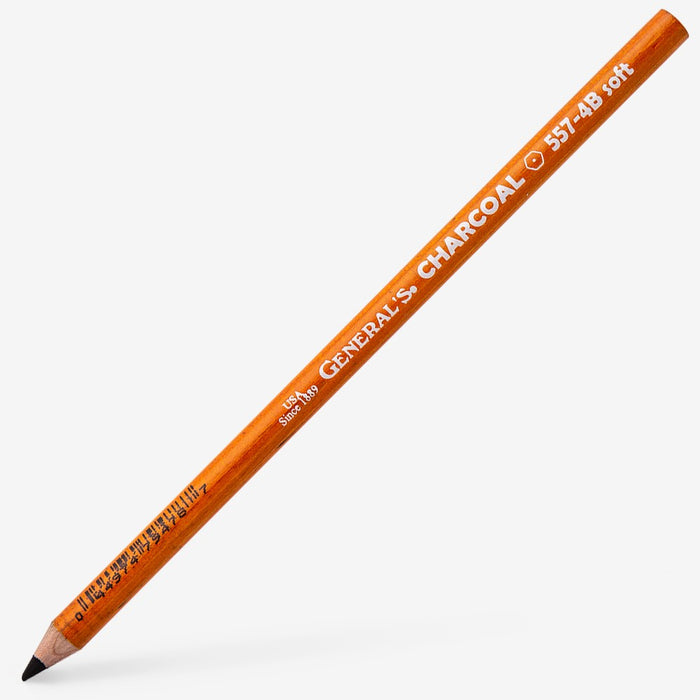 GENERAL'S PENCIL CO. Individual Charcoal Pencils