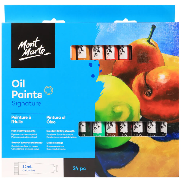 MONT MARTE Oil Paint Sets