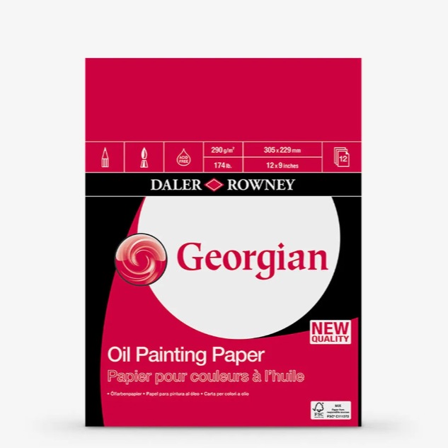 DALER-ROWNEY Georgian Oil Paper Pads