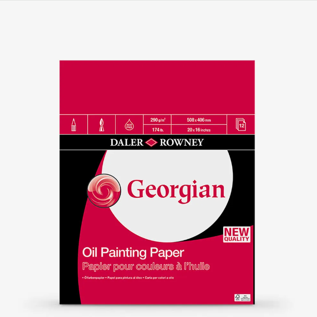 DALER-ROWNEY Georgian Oil Paper Pads