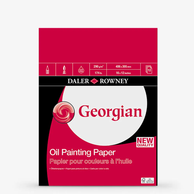 DALER-ROWNEY Georgian Oil Paper Pads