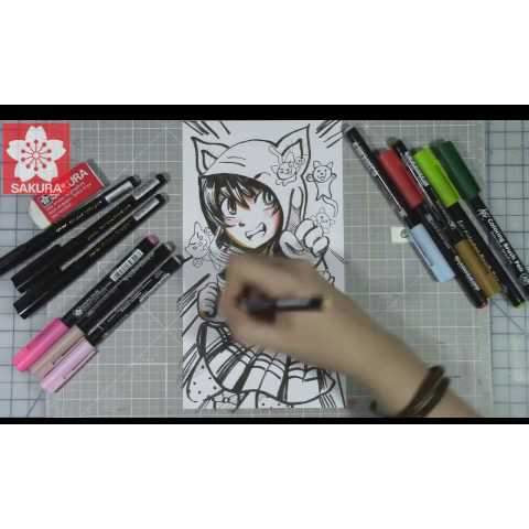 SAKURA Koi Color Brush Pens-Art Pens-Brush and Canvas