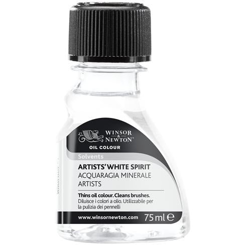 Winsor & Newton Artist White Spirit-Oil-Brush and Canvas