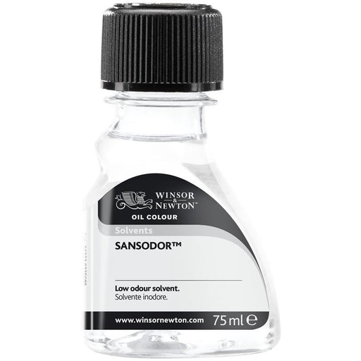 Winsor & Newton Sansodor-Oil-Brush and Canvas