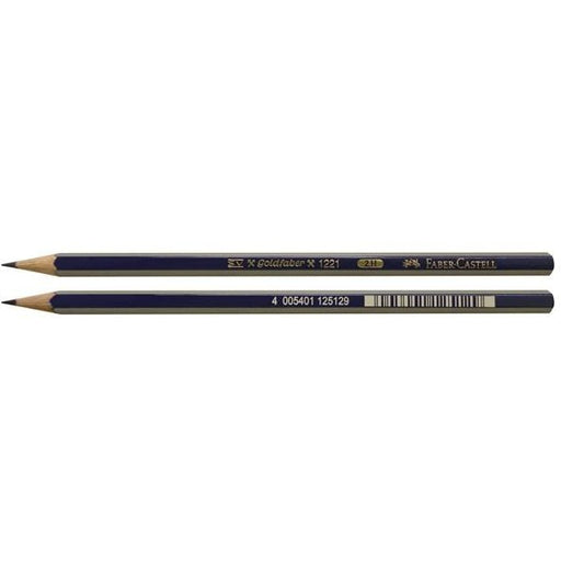 Faber-Castell Goldfaber 1221 Graphite Pencils-Graphite Pencils-Brush and Canvas