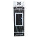 Ashrad Thin Charcoal 12 Pieces-Charcoal-Brush and Canvas