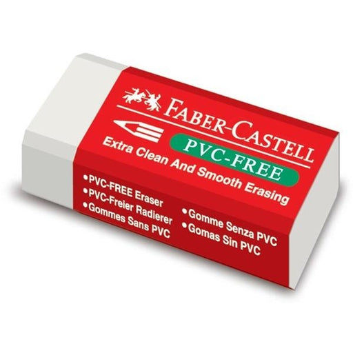 Faber-Castell PVC Free Pencil Eraser-Erasers-Brush and Canvas