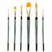 Prime Art 365 Golden Taklon Round Brushes-Mixed Media Brushes-Brush and Canvas