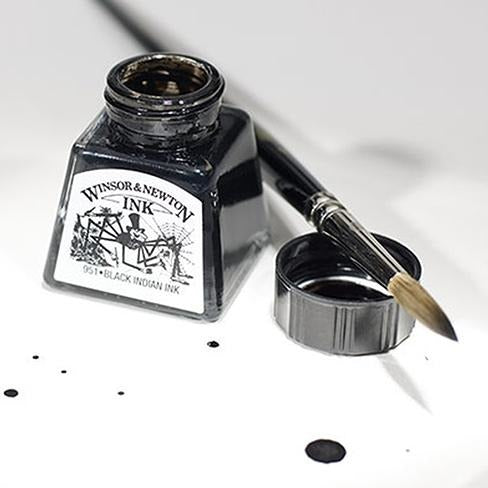 Winsor & Newton Drawing Ink 14ml-Inks-Brush and Canvas