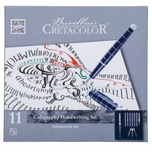 Cretacolor Calligraphy Set - 11 piece-Calligraphy-Brush and Canvas