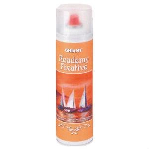 Ghiant Academy Fixative Spray 500ml-Fixatives-Brush and Canvas