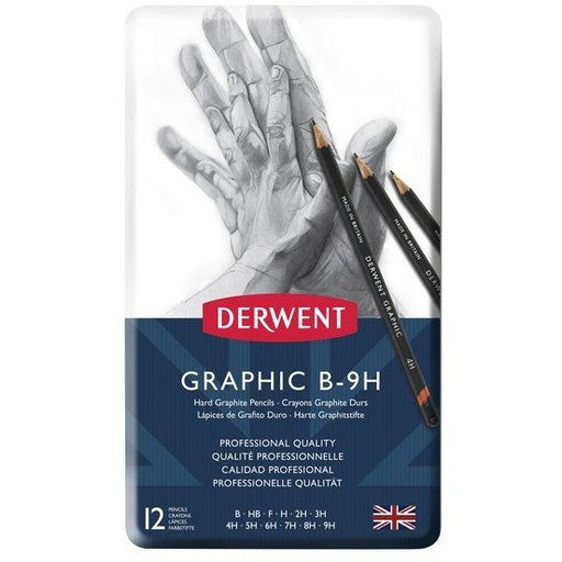 Derwent Graphic Pencils-Graphite Pencils-Brush and Canvas
