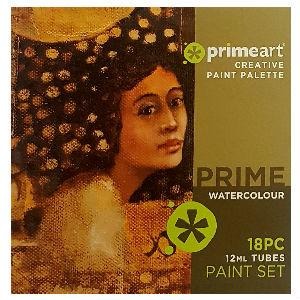 Basic Watercolour Tube Set-Water Colour-Brush and Canvas