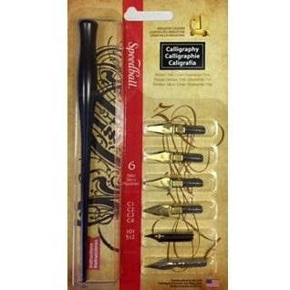 Speedball Calligraphy - 6 Nibs-Calligraphy-Brush and Canvas
