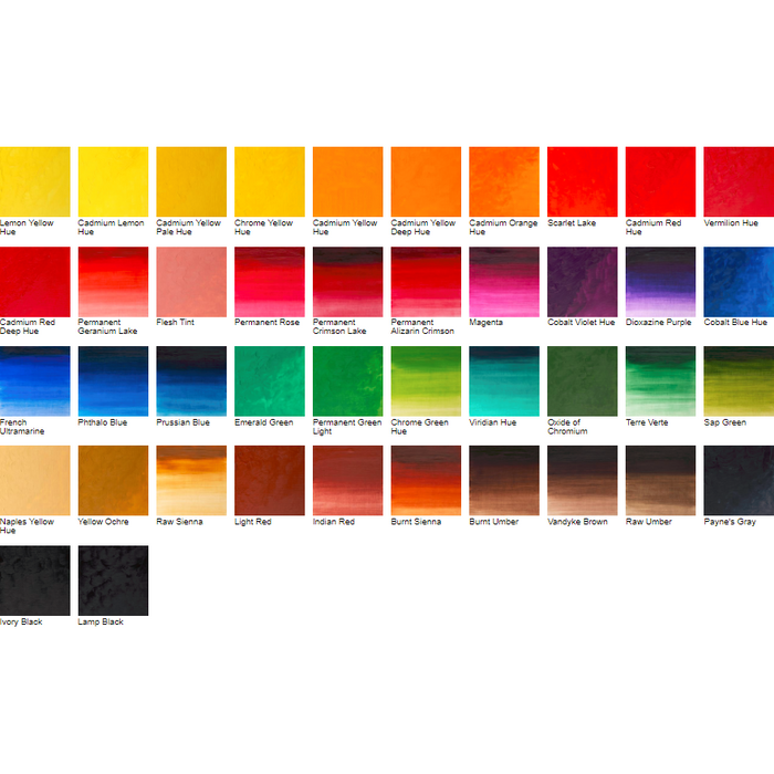 Winsor & Newton Winton Oil Colour Paints 37ml-Oil Colour-Brush and Canvas
