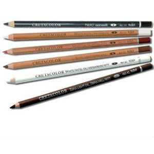 Cretacolour Oil Pastel Pencils-Pastel Pencils-Brush and Canvas