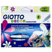 Giotto Decor Material Pens-PERMANENT-Brush and Canvas