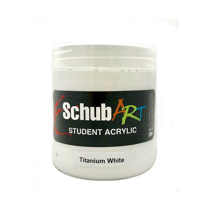 SCHUB Titanium White Student 500ml