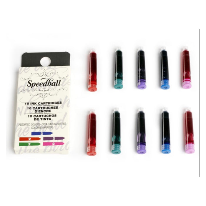 SPEEDBALL® Ink Cartridges Set (Assorted)
