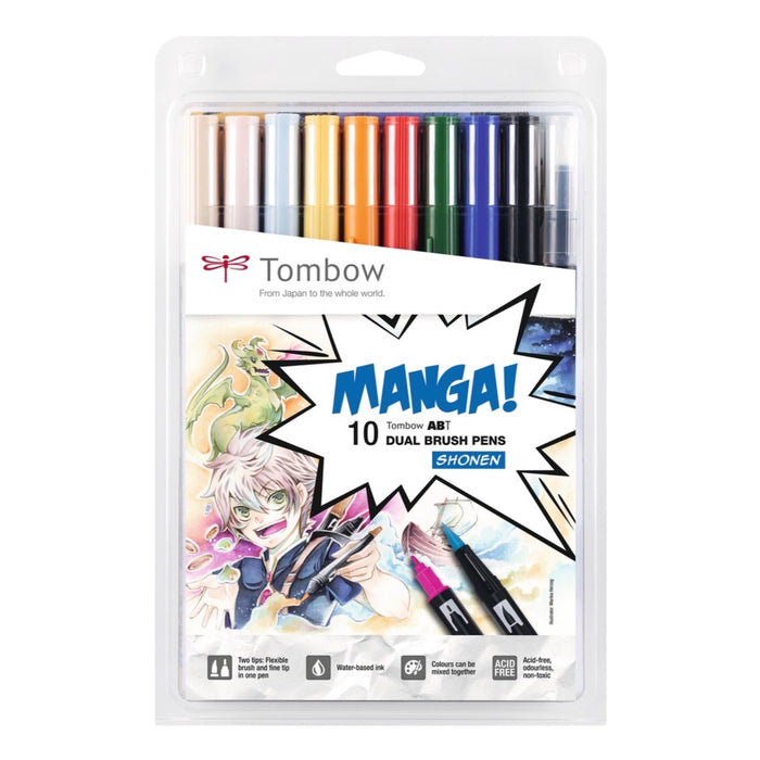 TOMBOW ABT Dual Brush Pen Manga