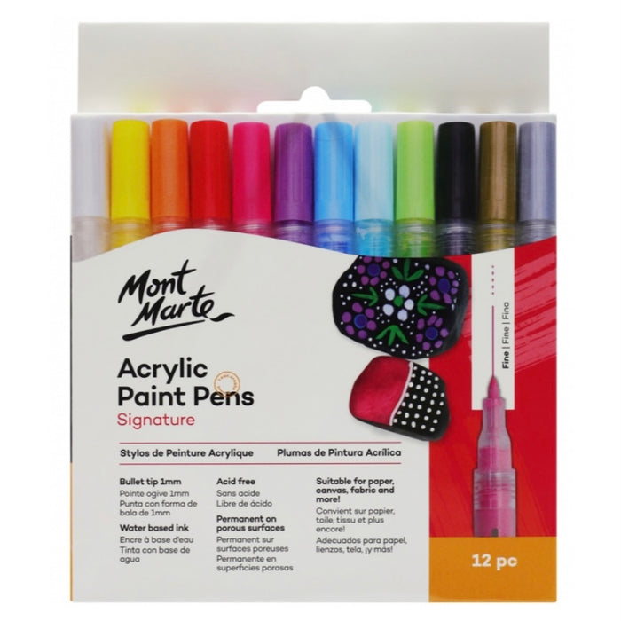 MONT MARTE Signature Acrylic Paint Pen Sets