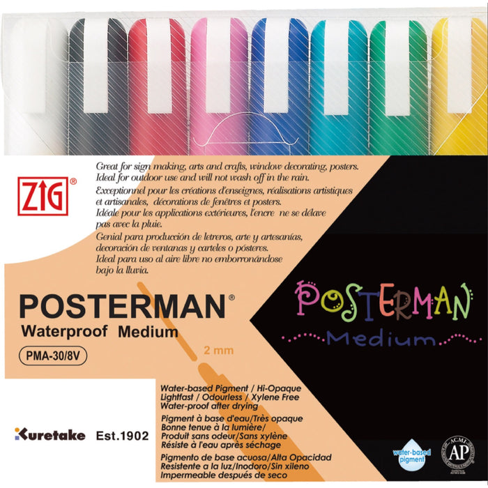 ZIG Posterman Marker Sets