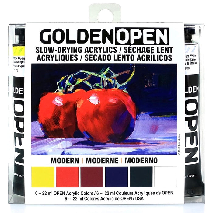 GOLDEN OPEN Acrylics Introductory Set Modern