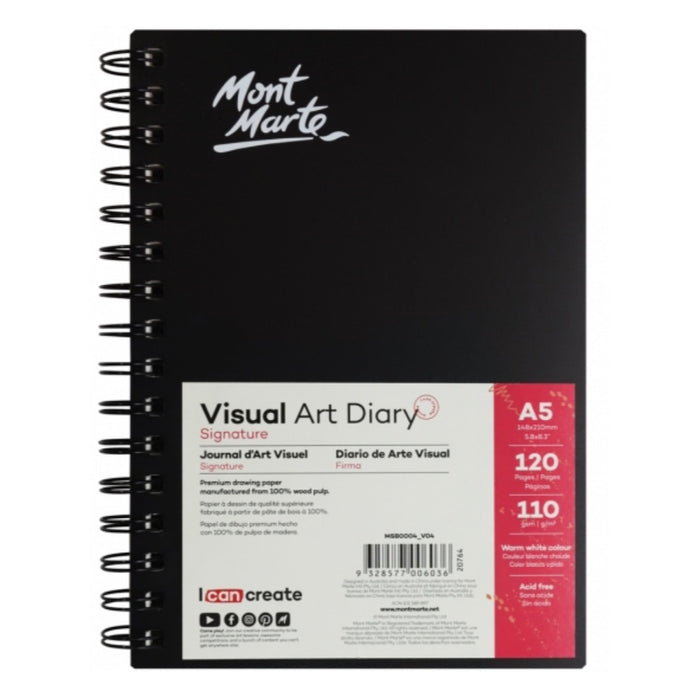 MONT MARTE Signature Visual Art Diary