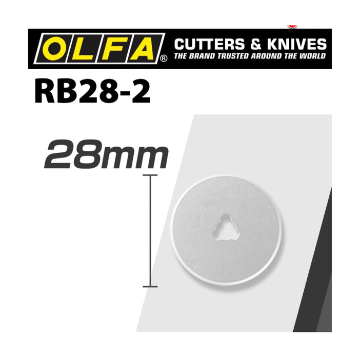 OLFA® 28 mm Rotary Cutter Blade (RB28-2)