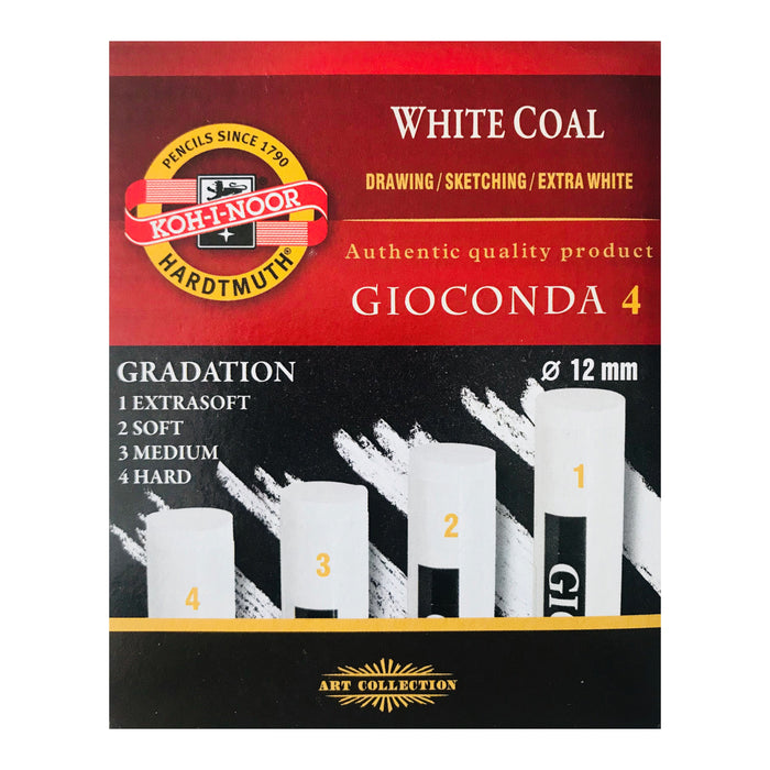 KOH-I-NOR Mondeluz Charcoal and White Coal