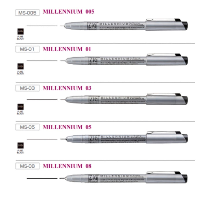 ZIG Millennium Pen Set