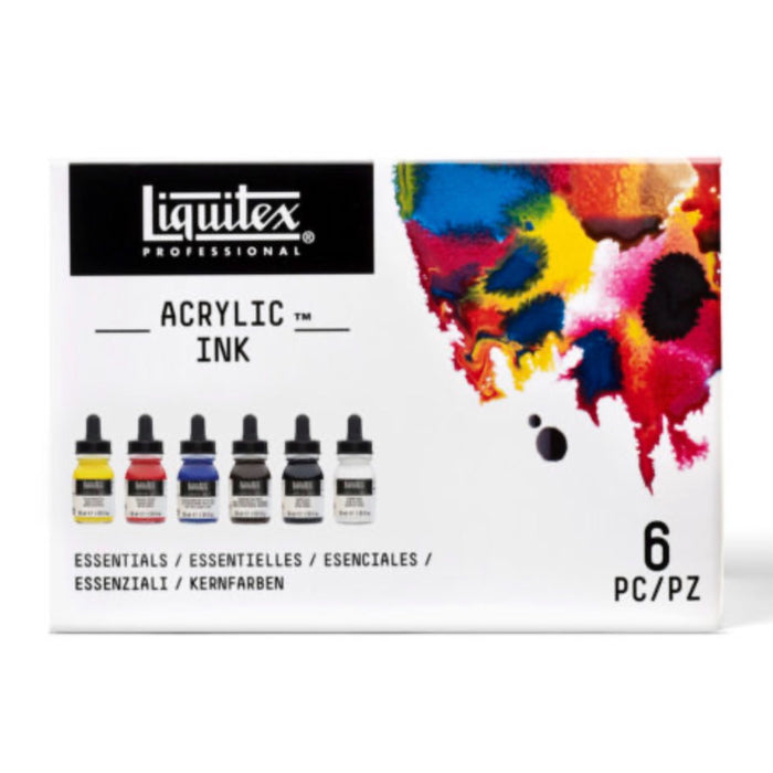 LIQUITEX Acrylic Ink  6pc Sets