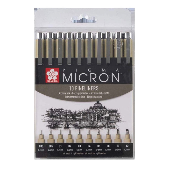 SAKURA Micron Black Fineliner Sets