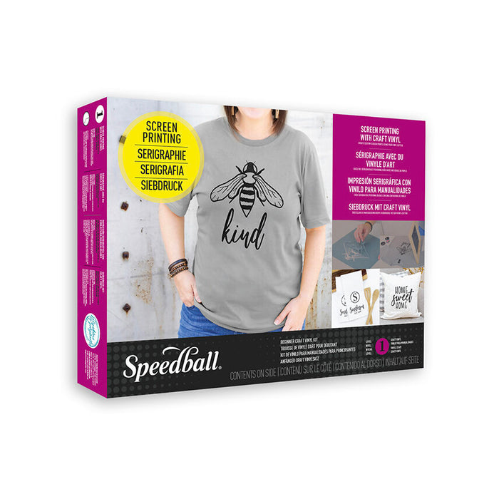 SPEEDBALL® Screen Print Vinyl Beginner Kit
