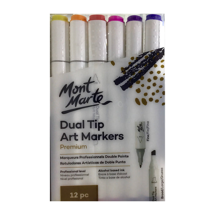 MONT MARTE Dual Tip Art Markers