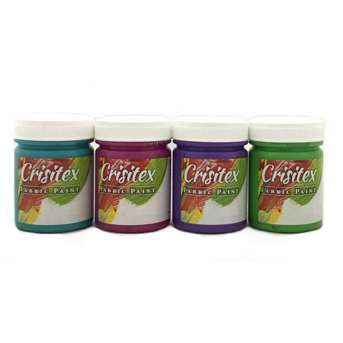 ZELLEN Crisitex Fabric Paint Semi Opaque Colours 60ml