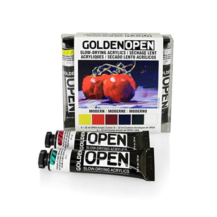 GOLDEN OPEN Acrylics Introductory Set Modern