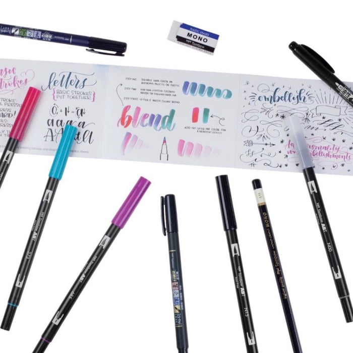 TOMBOW Lettering Sets — Brush and Canvas